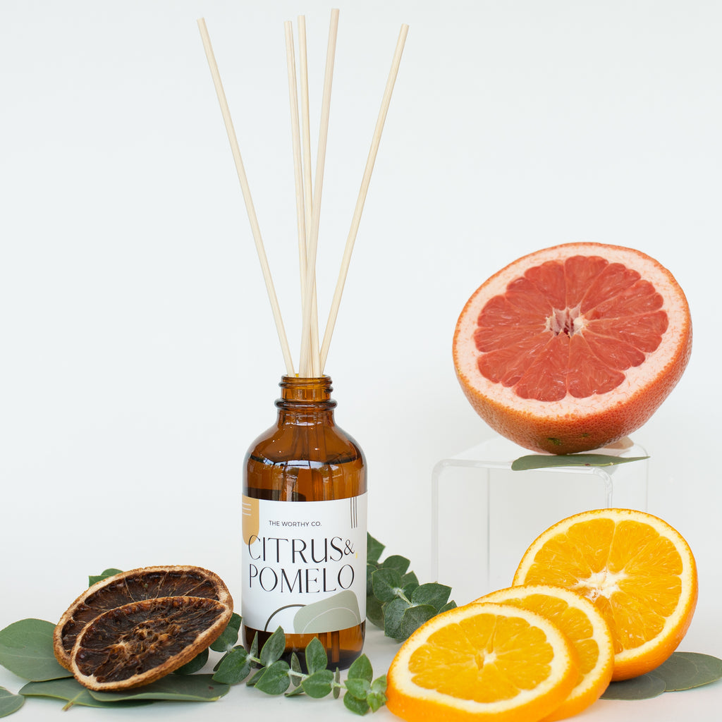 Reed Diffuser: Citrus + Pomelo – The Worthy Co